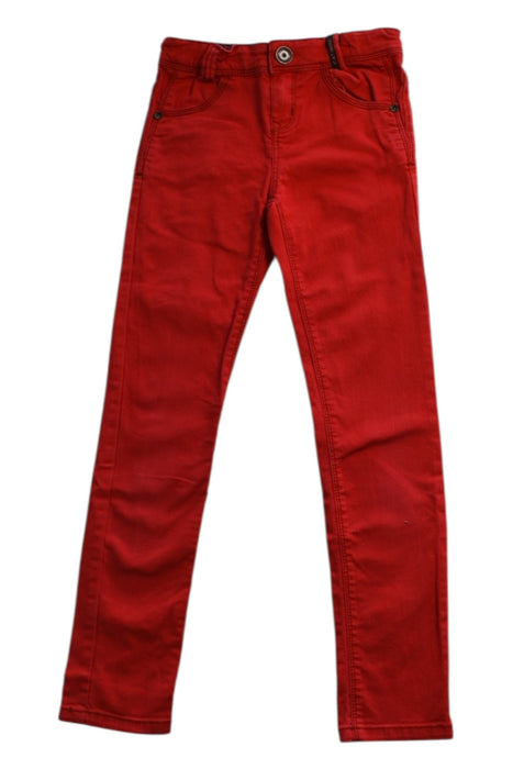 A Red Casual Pants from Catimini in size 8Y for girl. (Front View)