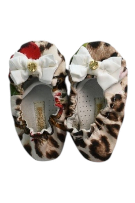 A Flats from Roberto Cavalli in size 12-18M for girl. (Front View)