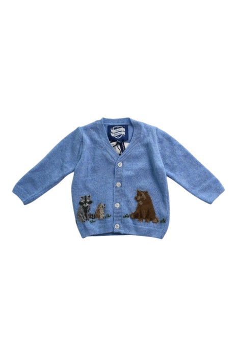 A Blue Cardigans from Chelsea Clothing Co. in size 3-6M for neutral. (Front View)