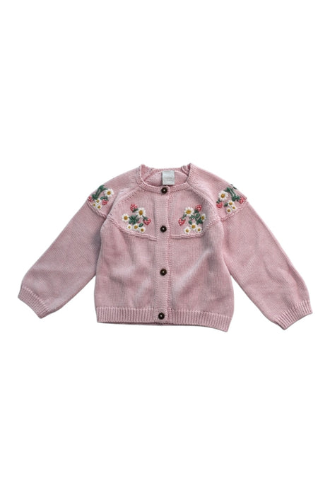 A Pink Cardigans from Pepa London in size 2T for girl. (Front View)