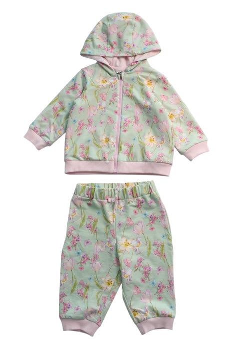 A Multicolour Pants Sets from Choupette in size 6-12M for girl. (Front View)