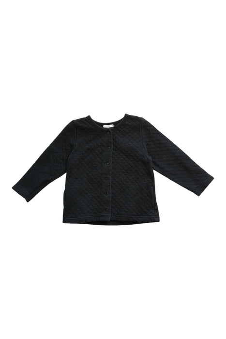 A Black Cardigans from Bout'Chou in size 3T for girl. (Front View)