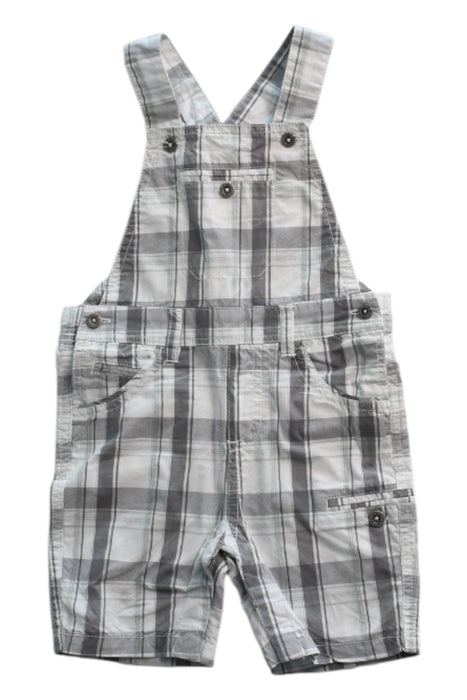 A White Overall Shorts from Cadet Rousselle in size 6-12M for boy. (Front View)