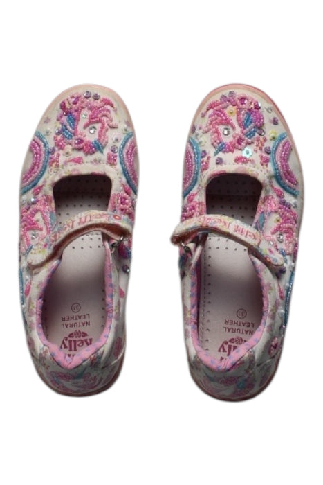 A Multicolour Flats from Lelli Kelly in size 6T for girl. (Front View)