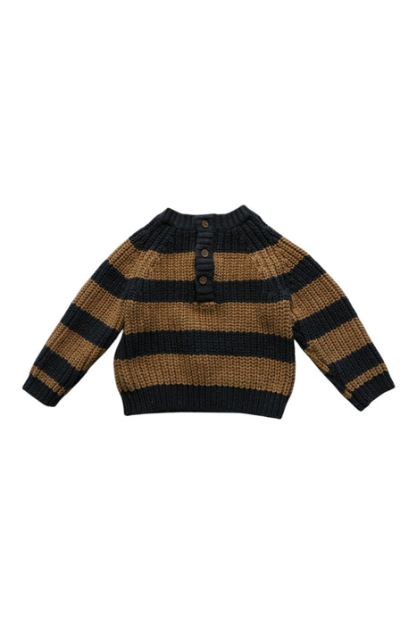 A Navy Knit Sweaters from Mamas & Papas in size 3-6M for neutral. (Front View)