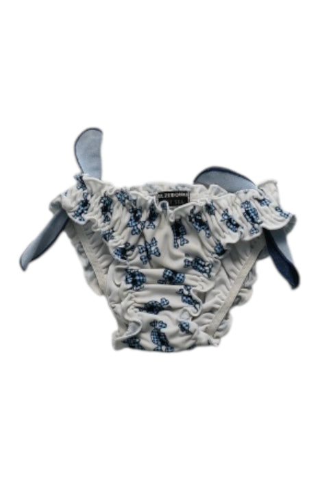 A White Bikinis from Calzedonia in size 3-6M for girl. (Front View)