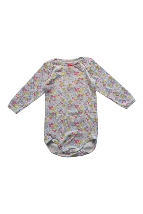 A Multicolour Long Sleeve Bodysuits from Petit Bateau in size 3-6M for girl. (Front View)