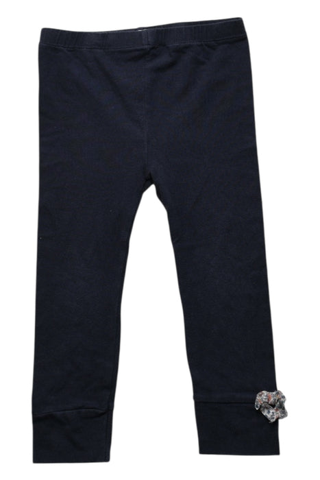 A Black Leggings from Liberty London x Mamas & Papas in size 3T for girl. (Front View)