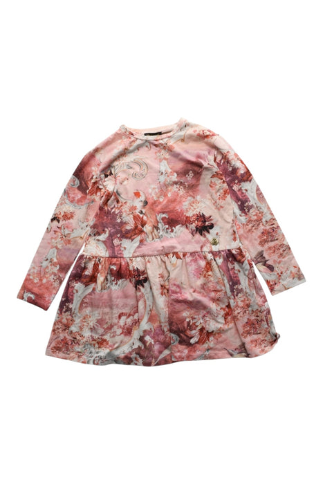 A Long Sleeve Dresses from Roberto Cavalli in size 6T for girl. (Front View)