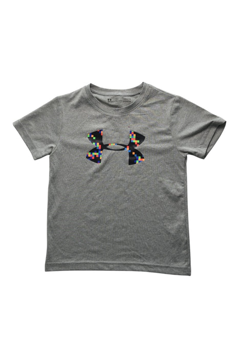 A Short Sleeve T Shirts from Under Armour in size 4T for boy. (Front View)