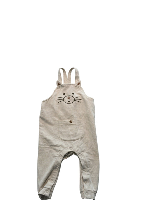 A Beige Long Overalls from Hust & Claire in size 0-3M for neutral. (Front View)