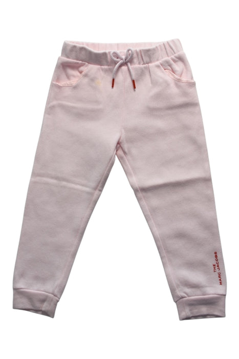 A Pink Sweatpants from Little Marc Jacobs in size 3T for girl. (Front View)
