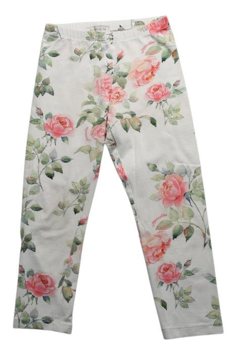 A Multicolour Casual Pants from Monnalisa in size 5T for girl. (Front View)