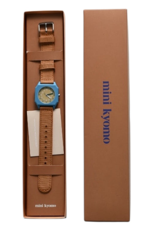 A Blue Watches from Mini Kyomo in size 14Y for neutral. (Back View)