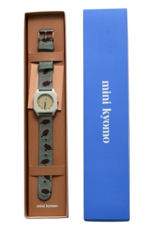 A Green Watches from Mini Kyomo in size 14Y for neutral. (Back View)