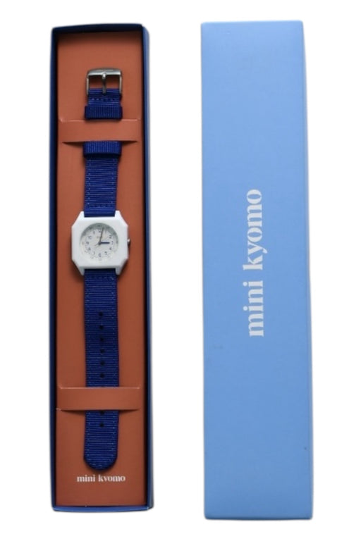 A Blue Watches from Mini Kyomo in size 14Y for neutral. (Back View)