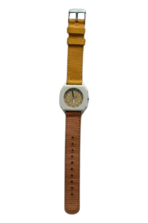 A Yellow Watches from Mini Kyomo in size 14Y for neutral. (Front View)