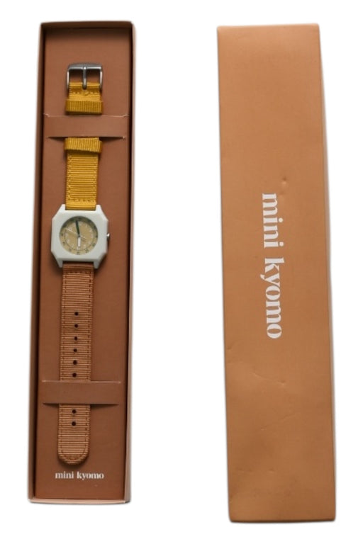 A Yellow Watches from Mini Kyomo in size 14Y for neutral. (Back View)