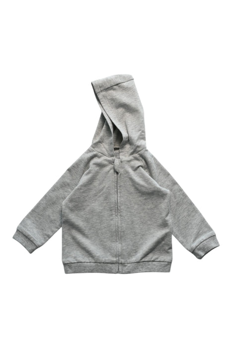 A Grey Hooded Sweatshirts from Mamas & Papas in size 6-12M for boy. (Front View)