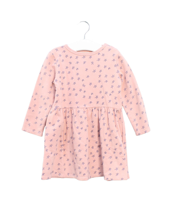 A Pink Sweater Dresses from Bobo Choses in size 18-24M for girl. (Front View)