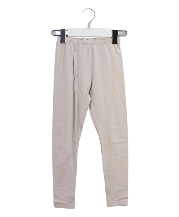 A Beige Leggings from Bonpoint in size 6T for girl. (Front View)