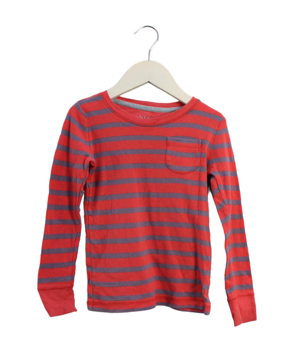 A Orange Long Sleeve Tops from Boden in size 3T for girl. (Front View)