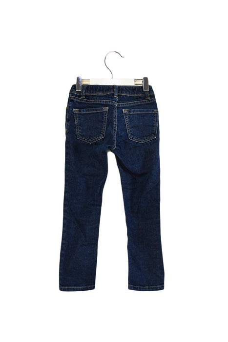 A Navy Jeans from Boden in size 5T for girl. (Back View)