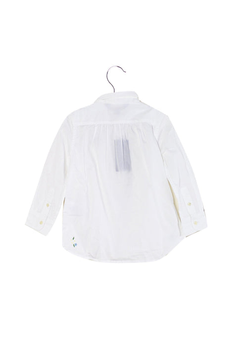 A White Shirts from Polo Ralph Lauren in size 3T for girl. (Back View)