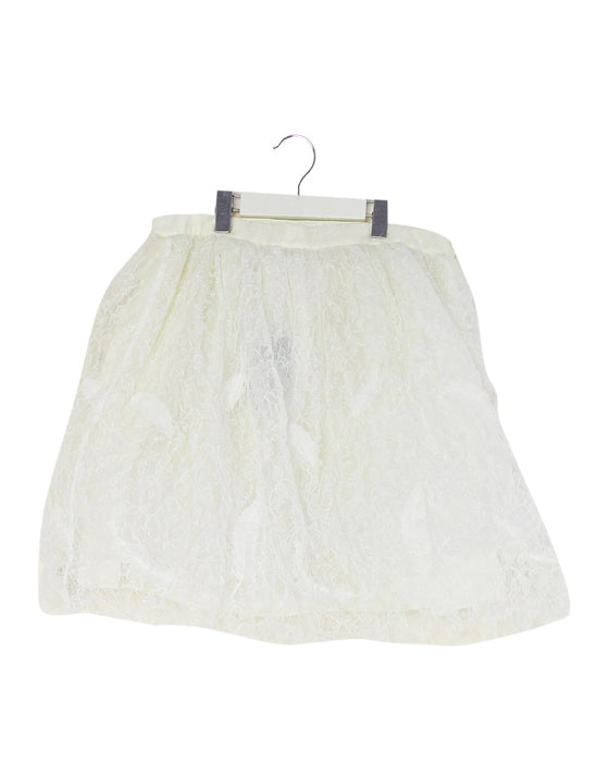 A White Short Skirts from Jacadi in size 13Y for girl. (Front View)