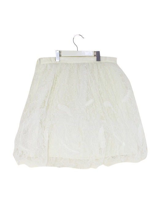 A White Short Skirts from Jacadi in size 13Y for girl. (Back View)