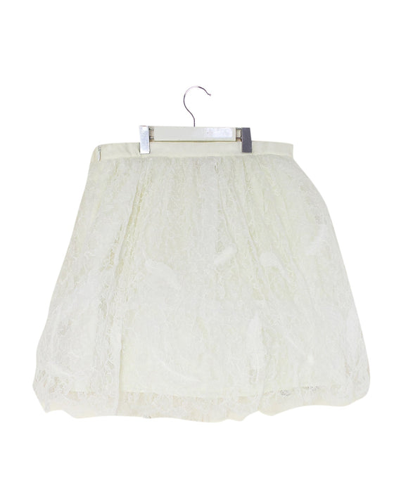 A White Short Skirts from Jacadi in size 13Y for girl. (Back View)