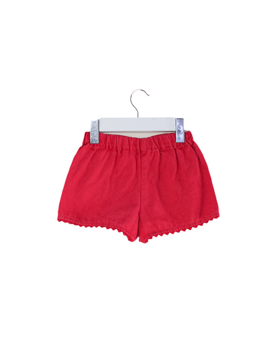 A Pink Shorts from Jacadi in size 6-12M for girl. (Back View)