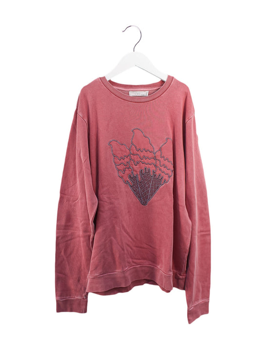 A Pink Crewneck Sweatshirts from Stella McCartney in size 14Y for girl. (Front View)