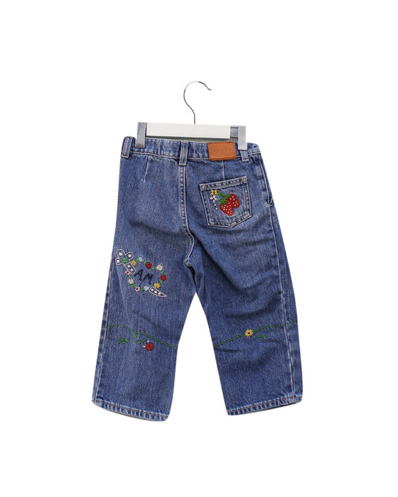 A Blue Jeans from Gucci in size 18-24M for girl. (Back View)