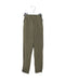 A Green Casual Pants from Bonpoint in size 12Y for girl. (Front View)