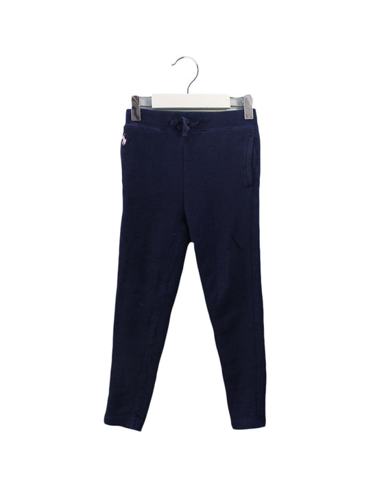 A Navy Sweatpants from Polo Ralph Lauren in size 5T for girl. (Front View)