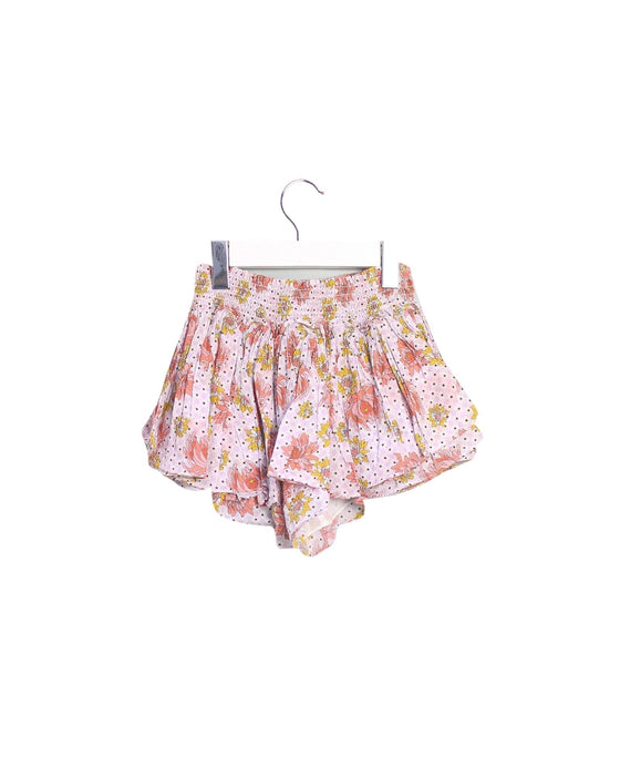 A Pink Skorts from Velveteen in size 5T for girl. (Back View)