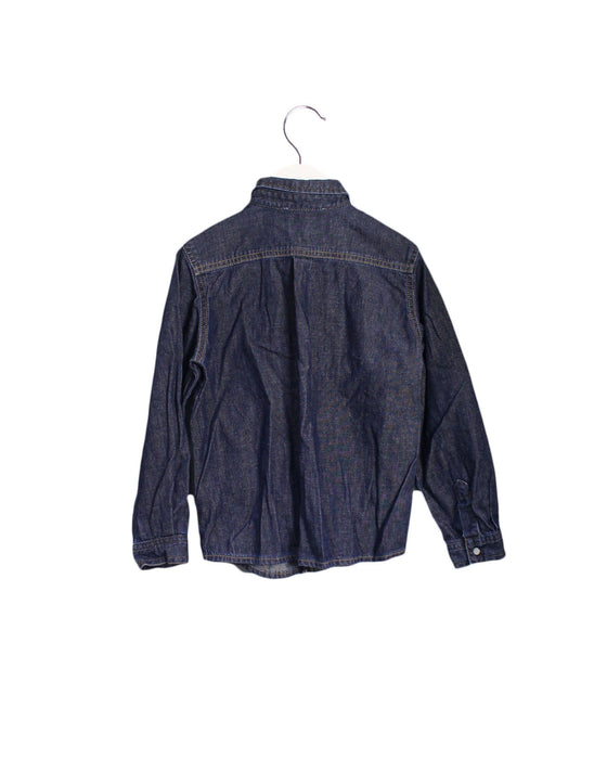 A Blue Shirts from Bonpoint in size 6T for neutral. (Back View)