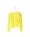 A Yellow Cardigans from Bonpoint in size 6T for girl. (Front View)