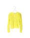A Yellow Cardigans from Bonpoint in size 6T for girl. (Front View)