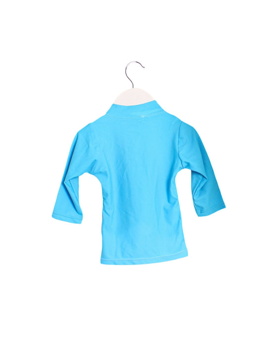 A Pink Rash Guards from Platypus in size 6-12M for girl. (Back View)