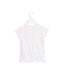 A White Short Sleeve T Shirts from La Compagnie des Petits in size 3T for girl. (Back View)