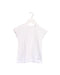 A White Short Sleeve T Shirts from La Compagnie des Petits in size 3T for girl. (Front View)