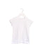 A White Short Sleeve T Shirts from La Compagnie des Petits in size 3T for girl. (Front View)