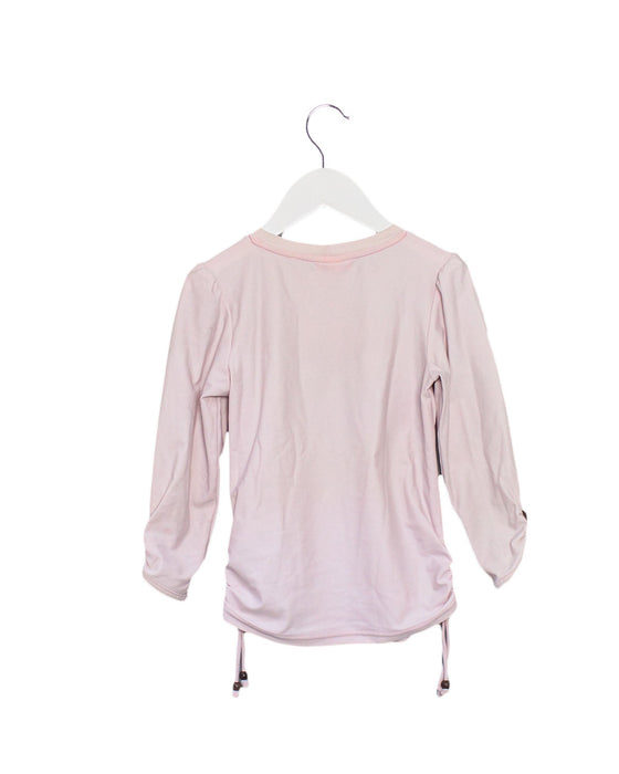 A Pink Rash Guards from Sunuva in size 5T for girl. (Back View)
