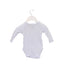 A Blue Long Sleeve Bodysuits from Petit Bateau in size 0-3M for boy. (Back View)