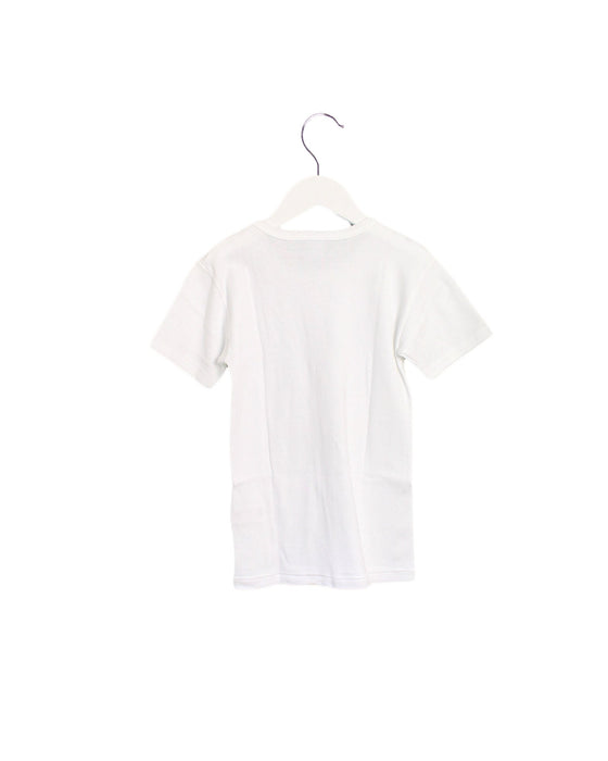 A White Short Sleeve T Shirts from Petit Bateau in size 10Y for boy. (Back View)