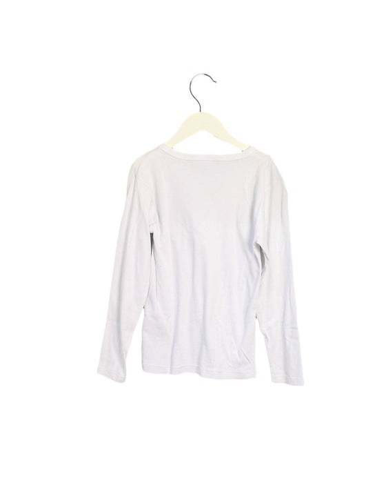 A White Long Sleeve Tops from Petit Bateau in size 10Y for boy. (Back View)