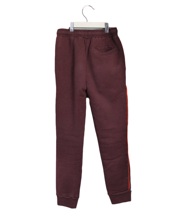 A Burgundy Sweatpants from Boden in size 11Y for boy. (Back View)