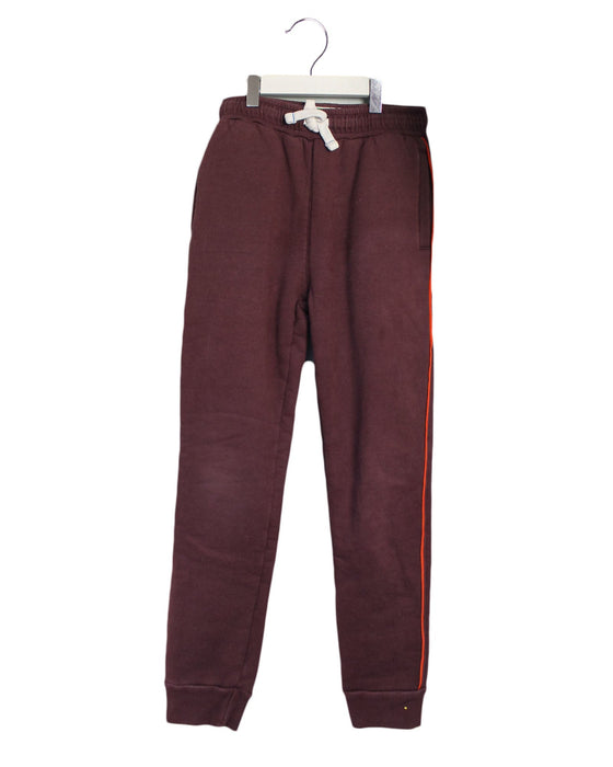 A Burgundy Sweatpants from Boden in size 11Y for boy. (Front View)